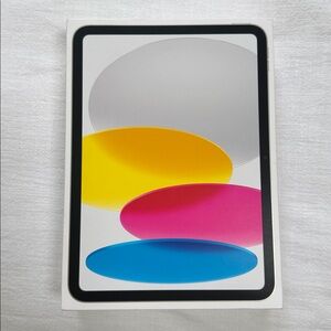 Apple 128GB iPad (A16) Wi-Fi MD3Y4LL/A MODEL A3354 SILVER 2025 BOX ONLY +INSERTS